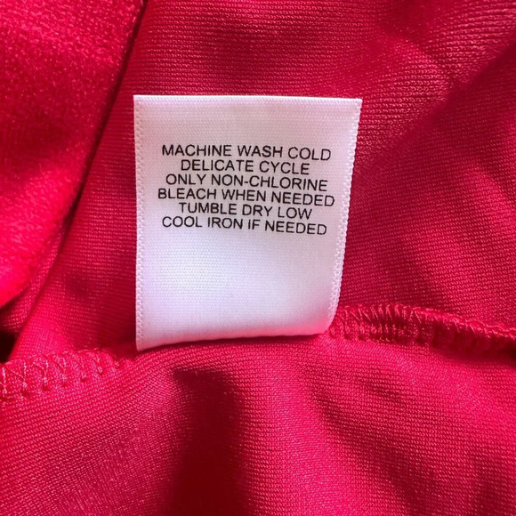 Junior's S Juicy By Juicy Velvet Velour Couture Red Zip Up Crown Logo Soft - Picture 7 of 7